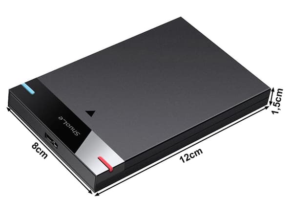 Harddiskkabinett 2.5” - USB 3.0 SATA-adapter
