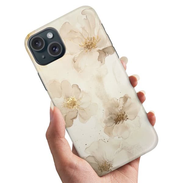 Deksel / Mobildeksel til iPhone 15 - Flowers