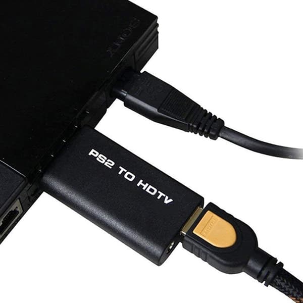 HDMI-adapter kompatibel med PS2 til HDTV