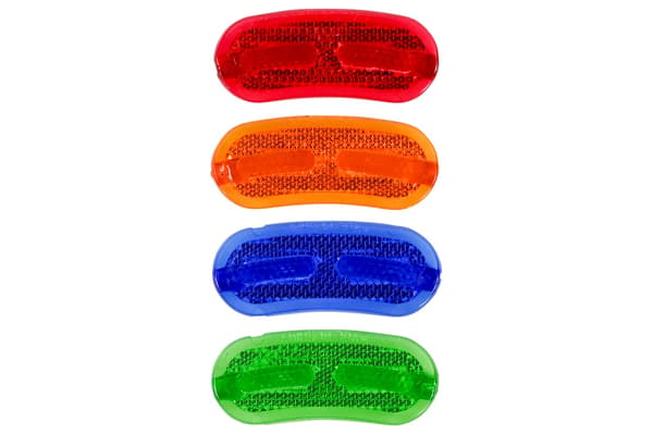 Egerreflekser ovale 4-pak