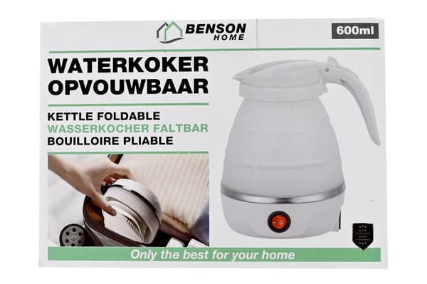 Sammenleggbar vannkoker 600 ml
