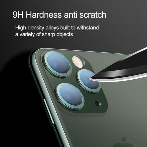 2 kpl iPhone 12 Pro Max - Näytönsuoja Kamera - Karkaistua Lasia