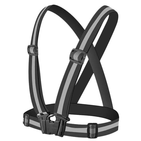 2-Pack - Reflexsele för Vuxna & Barn / Reflexväst – Reflex - Svart+Limegrön