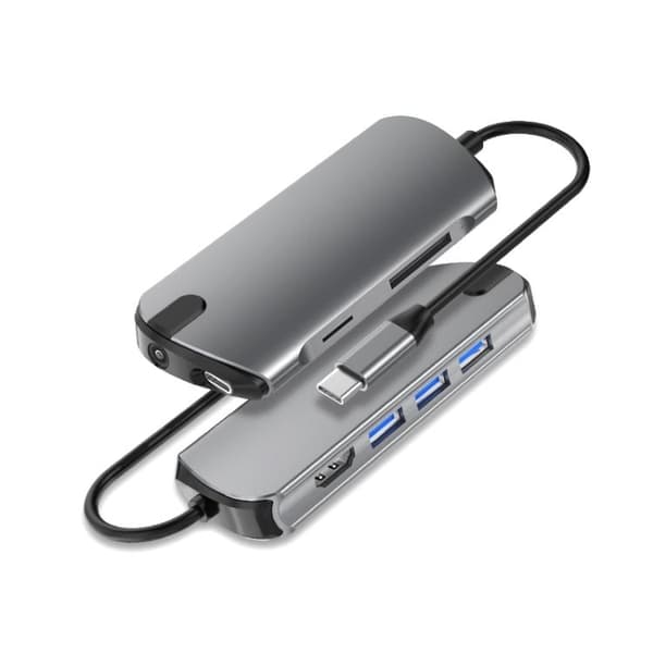 USB-C / Thunderbolt 3 - USB 3.0-Hub - Macbook HDMI & Kortlæser