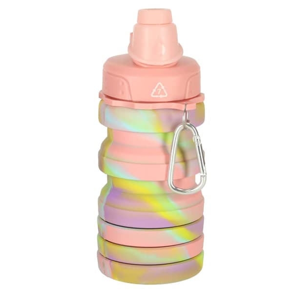 Vattenflaska Hopfällbar - 500 ml - MultiColor