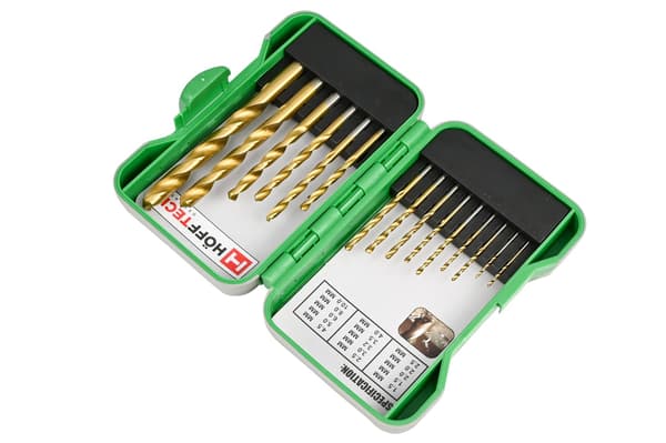Boresett 15 deler HSS hardt etui