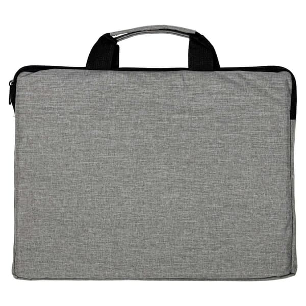 Laptopväska 15.6" axelrem grå