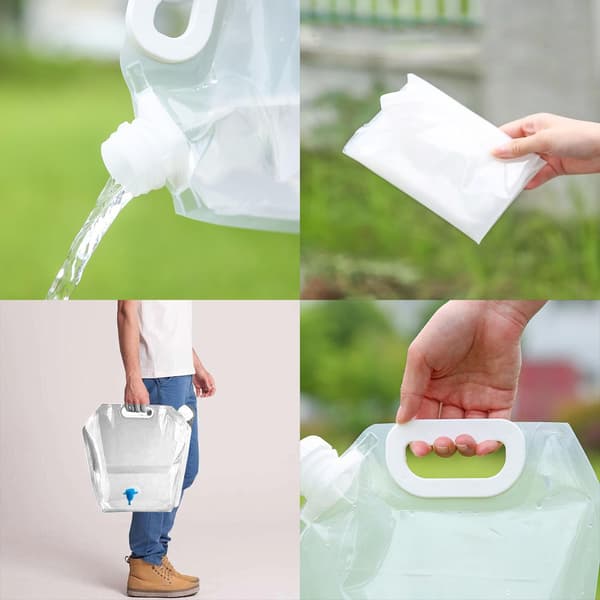 5L Vandpose med Hane / Vanddunk – Vandbeholder - 3-Pack