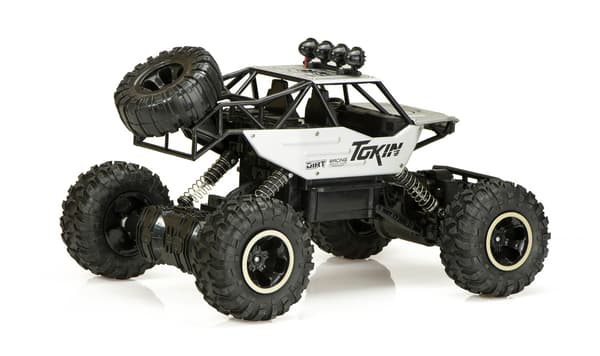 Fjernstyret Off-Road Bil / 1:12 Crawler - RC - Sølv