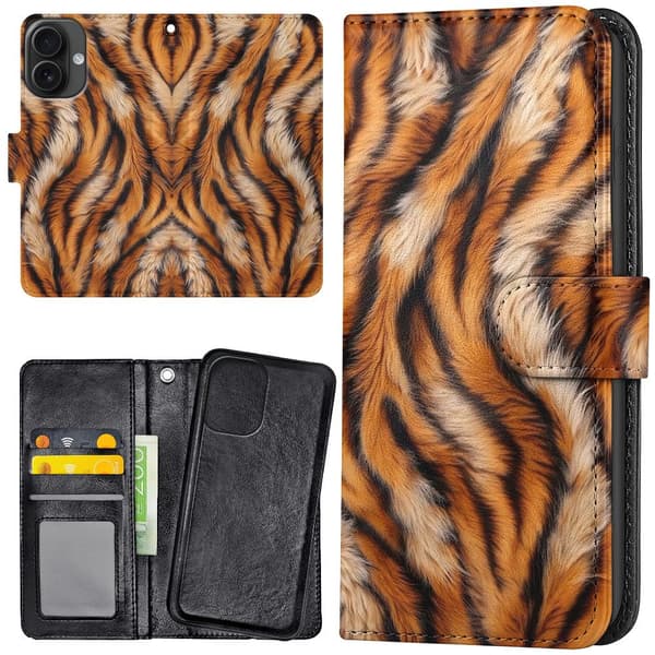 iPhone 16 Plus - Lommebok Deksel Tiger