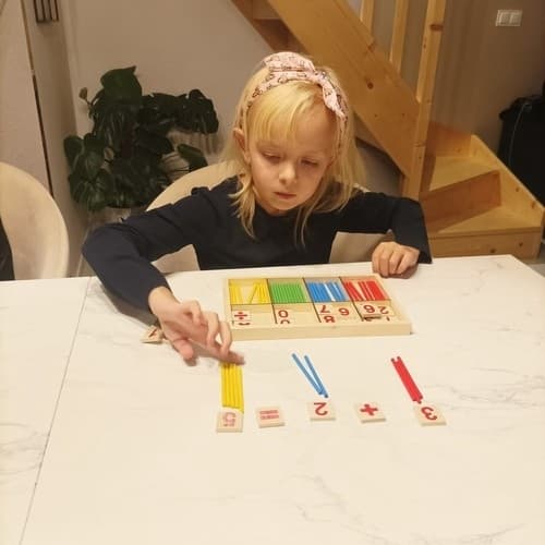 Räknelåda för Barn - Trälek
