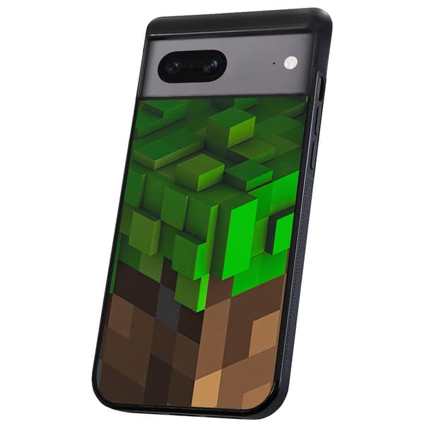 Google Pixel 7 - Deksel/Mobildeksel Minecraft