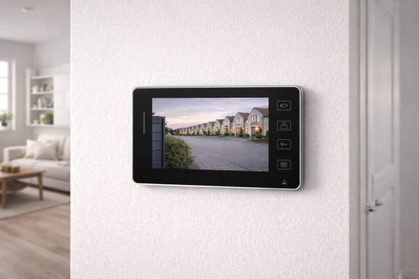 Dørtelefon video kabel LCD port