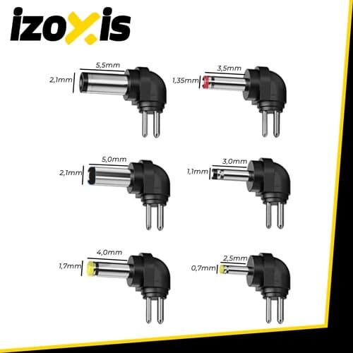 6-i-1 Nätadapter Universal - 3-12V 30W