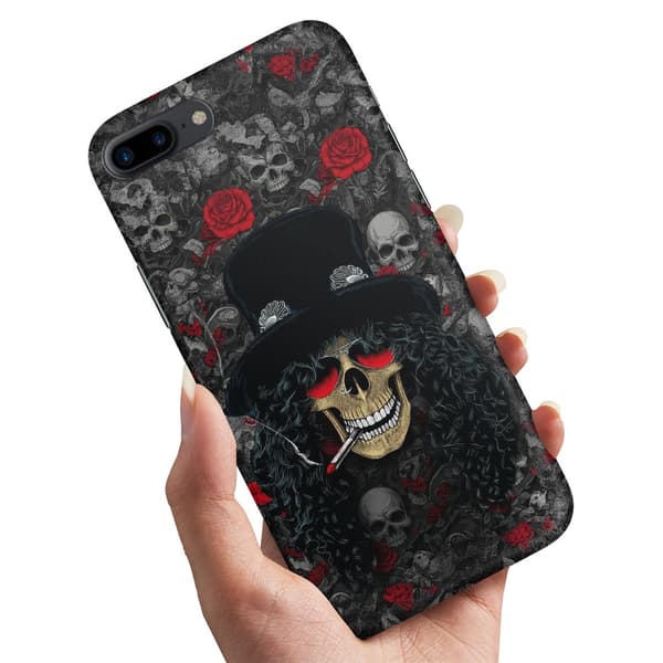 Deksel / Mobildeksel til iPhone 7 / 8 Plus - Slash Skull