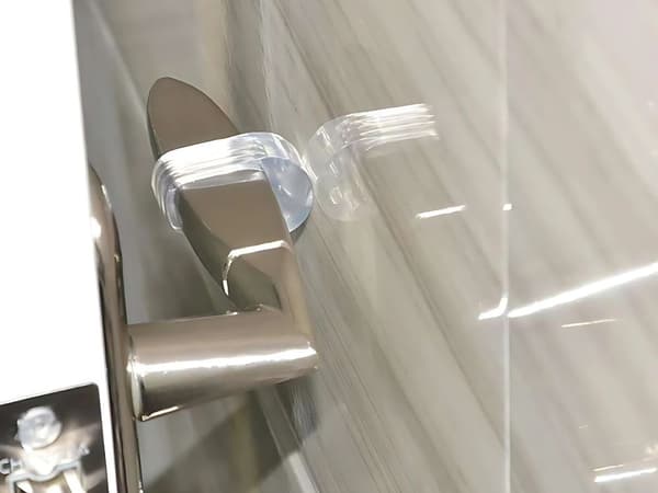 Dørstopper silikon - Veggbeskytter og håndtaksbuffer