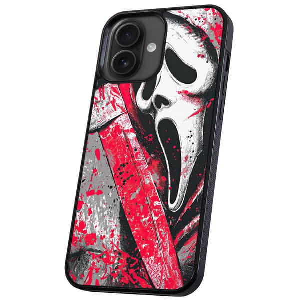 iPhone 16 Plus - Cover/Mobilcover Scream Ghostface