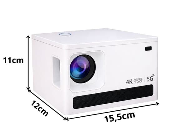 Projektor Android 4K Wi-Fi bluetooth LCD 100 tum