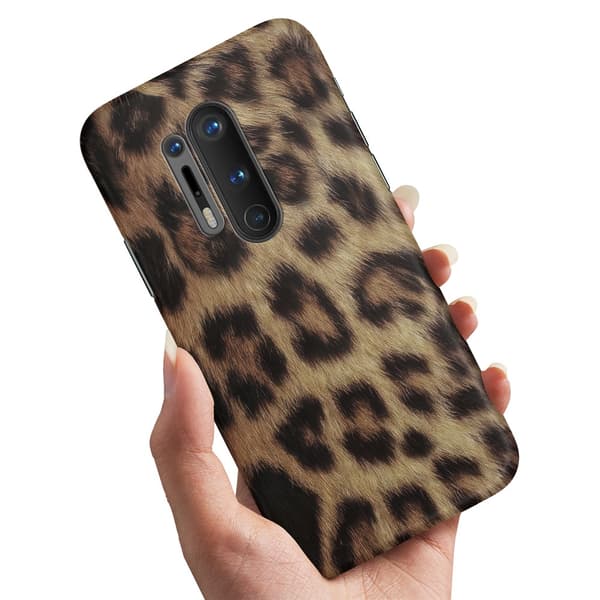 Cover / Mobilcover til OnePlus 8 Pro - Leopard