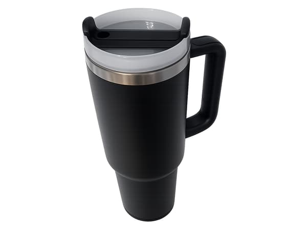 Termosmugg 1.2 L med sugrör