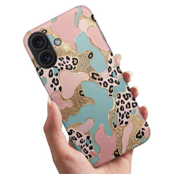 Cover / Mobilcover til iPhone 16 Plus - Abstract