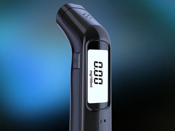 Alkomätare digital USB portabel