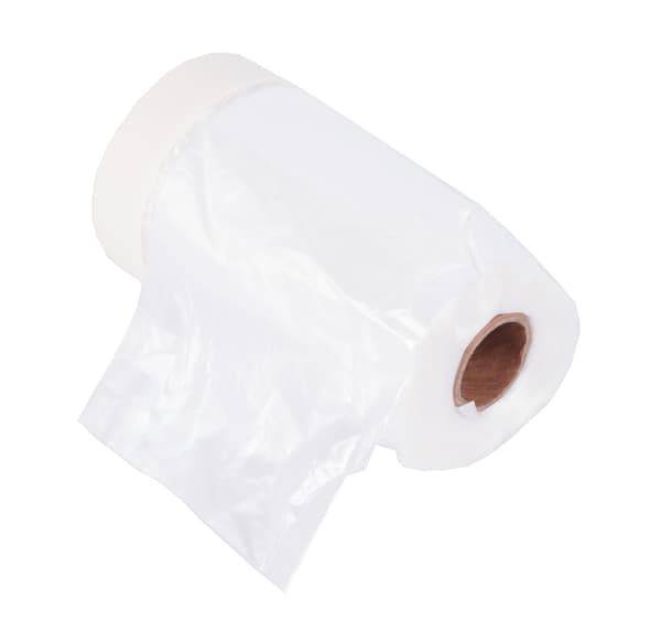 Dækplast 55 cm x 20 m selvklæbende