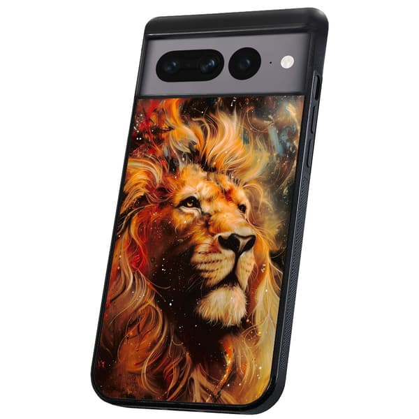 Google Pixel 7A - Deksel/Mobildeksel Lion