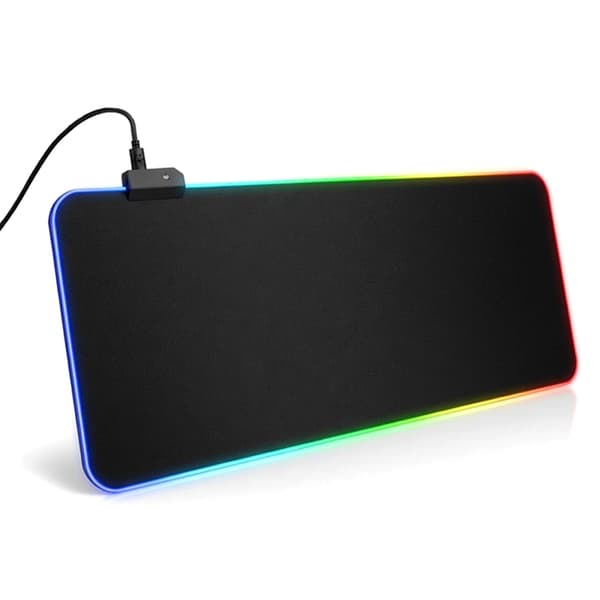 Gaming Musemåtte med LED-lys - RGB - 80x30 cm