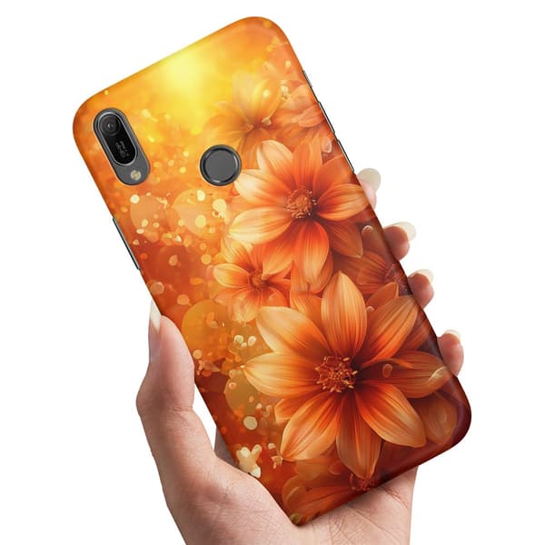 Deksel / Mobildeksel til Samsung Galaxy A20e - Flowers
