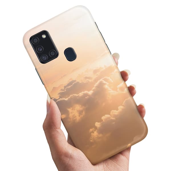 Deksel / Mobildeksel til Samsung Galaxy A21s - Clouds