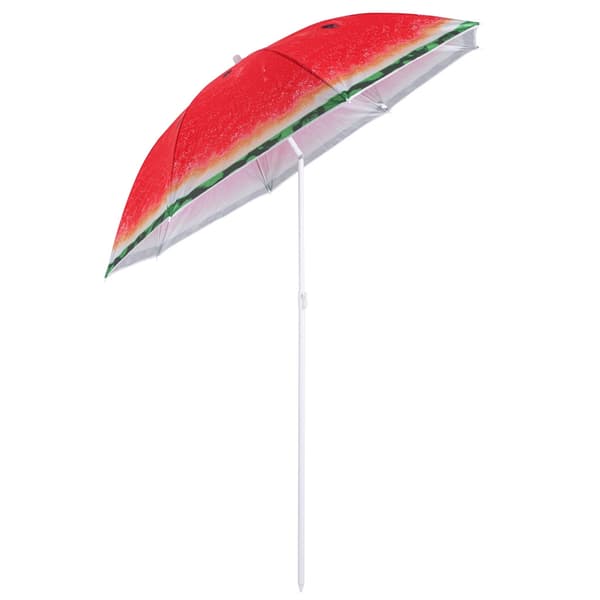 Strandparasol / Parasol - 150 cm - Vandmelon