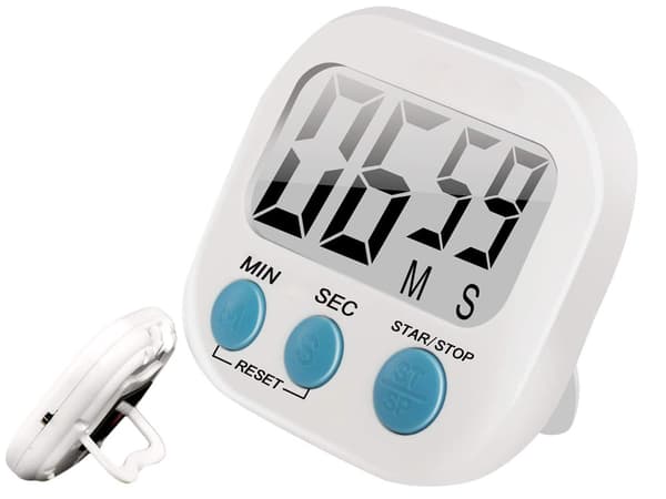Digital köksklocka - Elektronisk timer med magnetfäste
