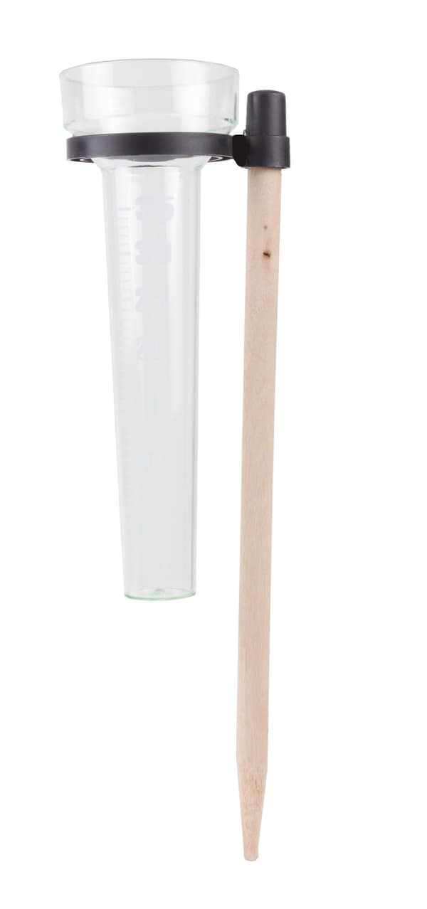 Regnmåler med pinne