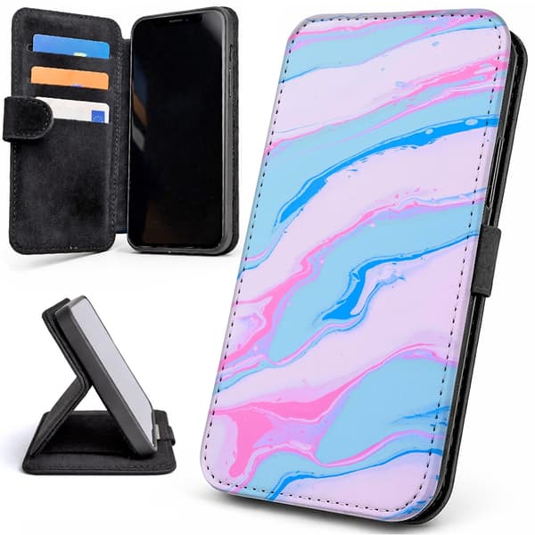 Lommebok Deksel / Mobildeksel til iPhone 17 Pro Max - Marmor