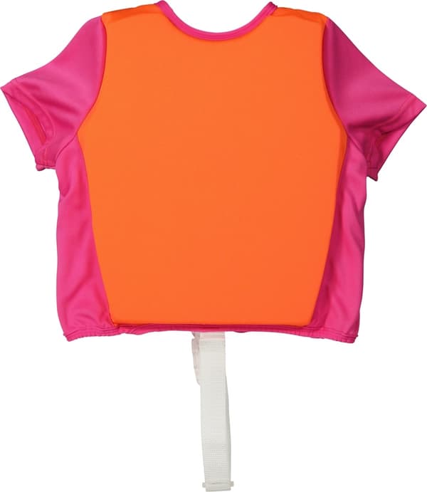 Strooem simväst för barn - 4-6 år Orange-Pink