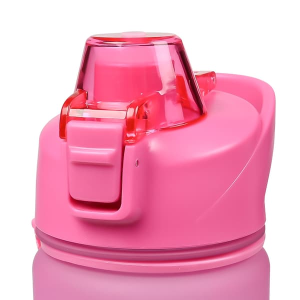 Vannflaske 750 ml blå/rosa