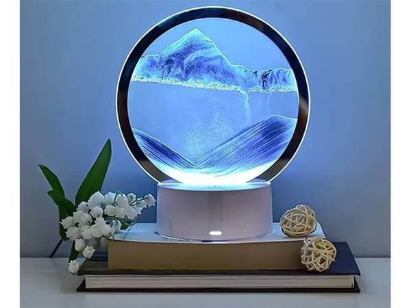 Sandlampe 3D LED RGB