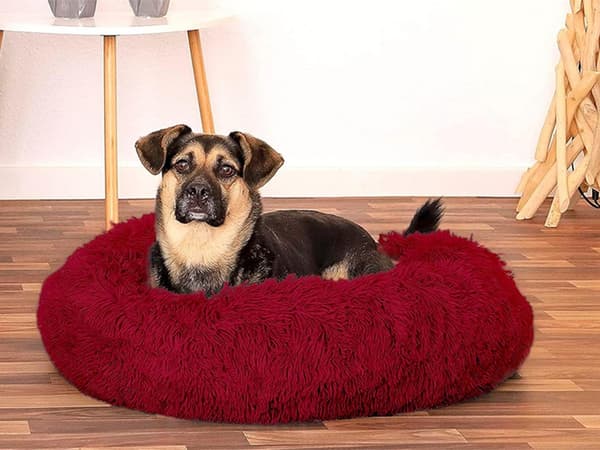 Plys hundeseng kat legegård blød pude sofaseng 100