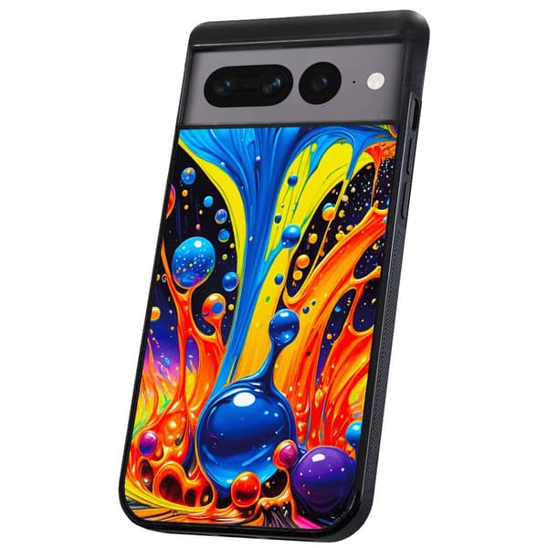 Google Pixel 8A - Cover/Mobilcover Abstract