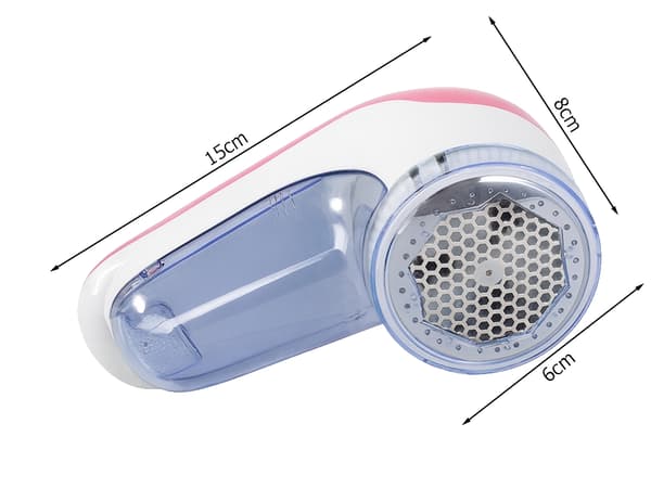 Klesfjerner USB - Oppladbar modell med 3 blader