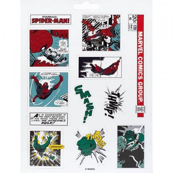 23-Pack - Marvel Kylskåpsmagneter - Spider-man, Iron Man m.m.