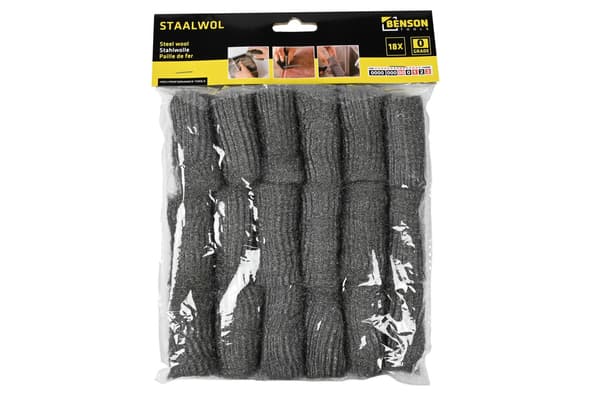 Stålull mellanfin 0 18 st
