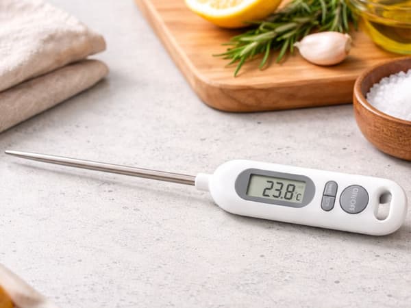 Digital kökstermometer med sond LCD