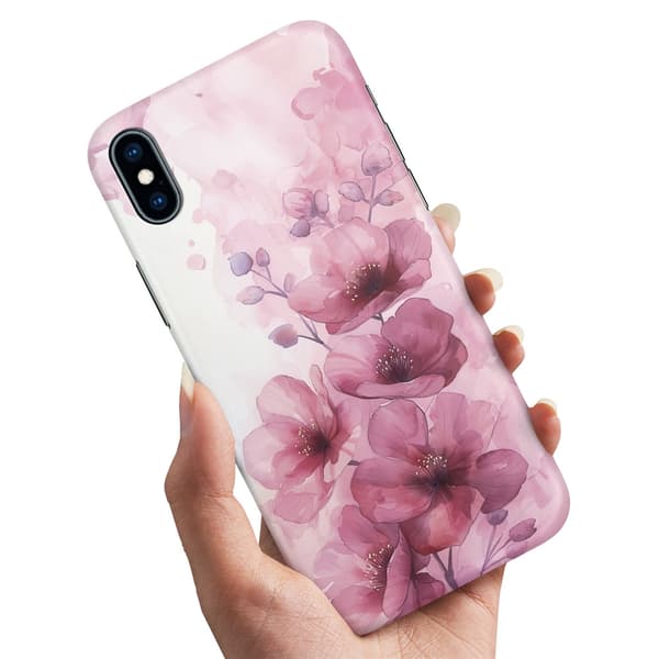 Deksel / Mobildeksel til iPhone XR - Flowers