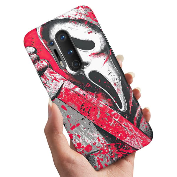 Deksel / Mobildeksel til OnePlus 8 Pro - Scream Ghostface