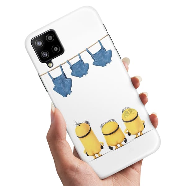 Deksel / Mobildeksel til Samsung Galaxy A12 - Minions