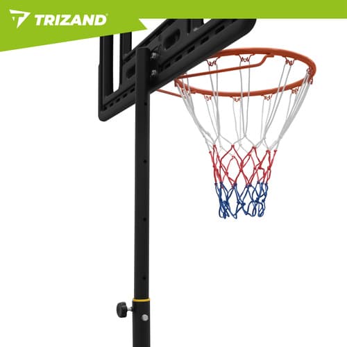 Basketballkurv med stativ - 259 cm