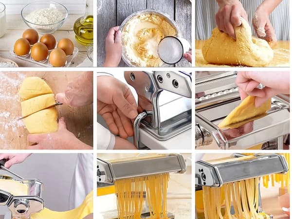 Pastakone ruostumaton säädettävä