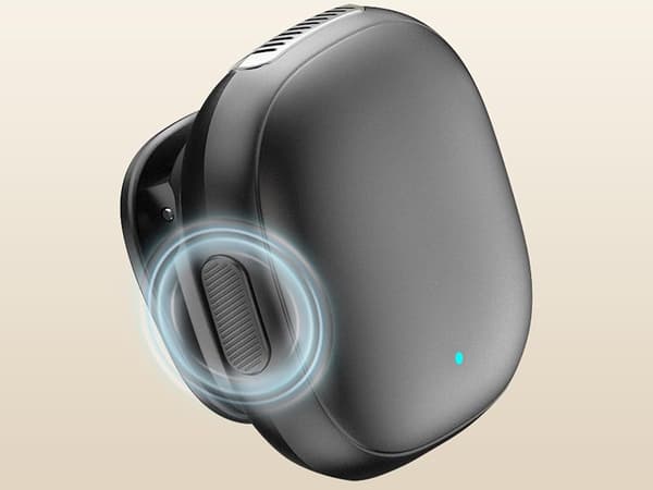 Trådløs lavalier mikrofon 2 stk til iPhone mobil eller computer USB-C